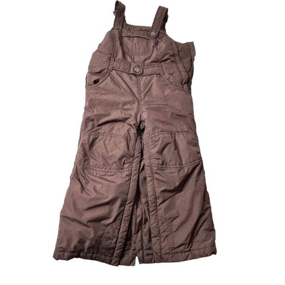 GAP Other - Baby Gap Brown Puffer Snow Bibs Size 3T